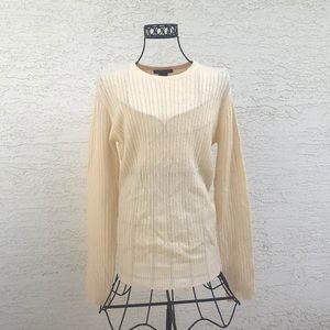 Issac Mizrahi Sweater Lightweight Small